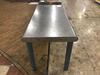 Stainless Steel topped search table - 2