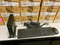 LOT OF 5 DELL WYSE M-DXOD THIN CLIENTS 16G FLASH 4G RAM KEYBOARD & MOUSE