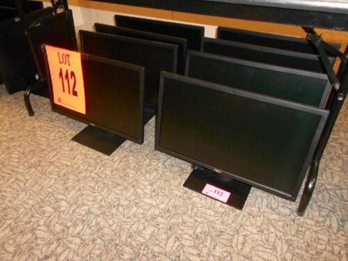 LOT OF 8 DELL E2416HB 24'' MONITOR