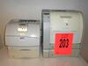 LOT OF 2 HP LASERJET 3500 COLOR AND LEXMARK T630 PRINTERS