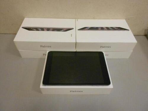 LOT OF 5 iPAD MINI 2 A1489 TABLET 32GB WITH BOX AND CHARGER