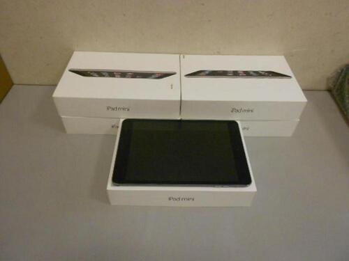 LOT OF 5 iPAD MINI 2 A1489 TABLET 32GB WITH BOX AND CHARGER