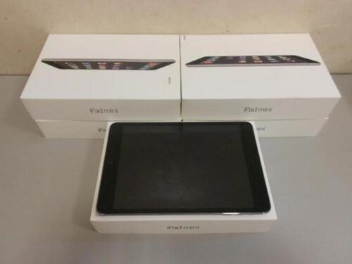 LOT OF 5 iPAD MINI 2 A1489 TABLET 32GB WITH BOX AND CHARGER