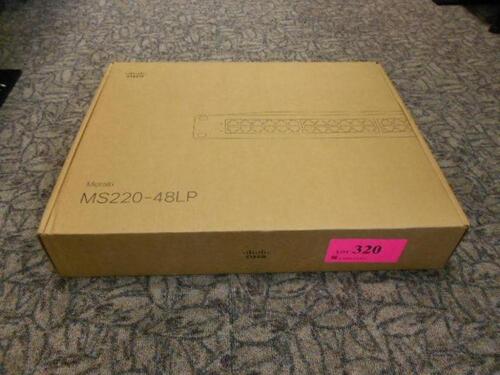 CISCO MERAKI MS220-48LP CLOUD MANAGED SWITCH (NEW)