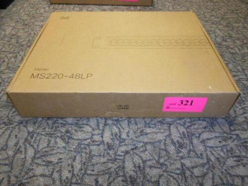 CISCO MERAKI MS220-48LP CLOUD MANAGED SWITCH (NEW)