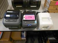 LOT OF 3 ASST'D LABEL PRINTERS