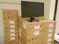 LOT OF 10 DELL E2416H 24'' MONITOR (IN BOX)