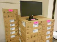 LOT OF 12 DELL E2416H 24'' MONITOR (IN BOX)