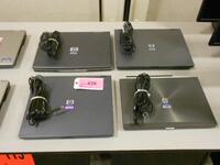 LOT OF 4 ASST'D HP LAPTOPS (NO HARD DRIVE)