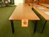 LOT OF 2, 7FT TRAINING ROOM TABLES