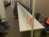 CALL CENTER 20 PERSON WORKSTATION WITH DIVIDER - 3