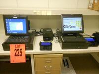 LOT OF 4 NCR M-1010 POS SYSTEM