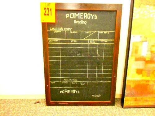 ROMEROY'S CHALKBOARD