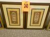 LOT OF 2 FRAMED ARTWORK