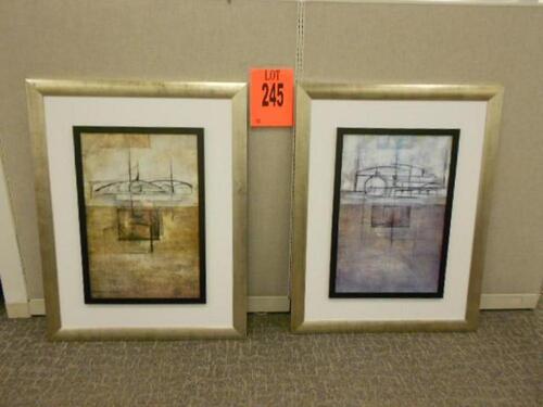 LOT OF 2 FRAMED ARTWORK