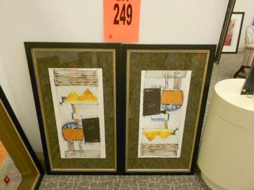 LOT OF 2 FRAMED ARTWORK