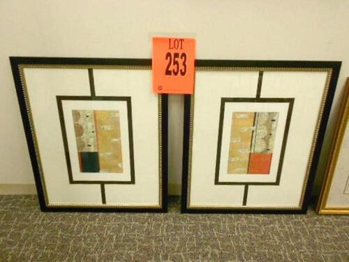 LOT OF 2 FRAMED ARTWORK