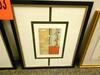 LOT OF 2 FRAMED ARTWORK - 2