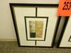 LOT OF 2 FRAMED ARTWORK - 3