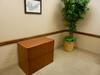 DESK,CREDENZA W/HUTCH,CABINET AND TABLE - 3