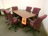 5FT CONFERENCE TABLE WITH 6 CHAIRS