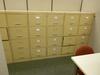 PANEL WORKSTATION WITH 8 4DRW FILE CABINETS - 3