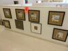 LOT OF 8 FRAMED ARTWORK