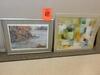 LOT OF 2 FRAMED ARTWORK