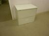 DESK W/L-RETURN ,CREDENZA HUTCH,2 CABINETS,4 CHAIRS - 2