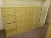 LOT OF 20 ASST'D 4DRW FILE CABINETS - 3