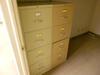 DESK,TABLE,CREDENZA,BOOKCASE,5 CABINETS,3 CHAIRS - 3