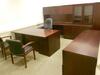 'U'' SHAPE DESK,CABINETS,2 LATERALS,TABLE,3 CHAIRS