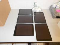 LOT OF 5 iPAD AIR A1474 TABLET 32GB WITH CHARGER (NO BOX)