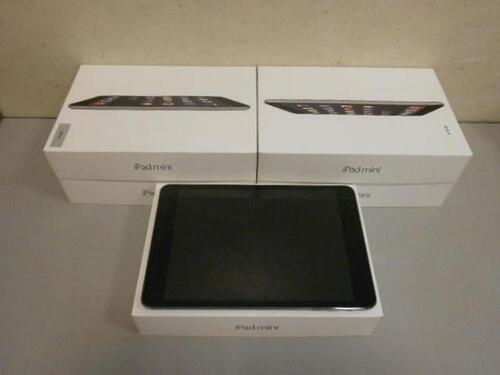 LOT OF 5 iPAD MINI 2 A1489 TABLET 32GB WITH BOX AND CHARGER