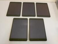 LOT OF 5 iPAD MINI 2 A1489 TABLET 32GB (NO BOX OR CHARGER)