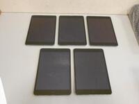 LOT OF 5 iPAD MINI 2 A1489 TABLET 32GB (NO BOX OR CHARGER)