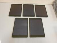 LOT OF 5 iPAD MINI 2 A1489 TABLET 32GB (NO BOX OR CHARGER)