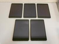 LOT OF 5 iPAD MINI 2 A1489 TABLET 32GB (NO BOX OR CHARGER)