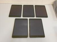 LOT OF 5 iPAD MINI 2 A1489 TABLET 32GB (NO BOX OR CHARGER)