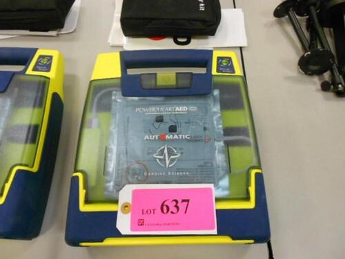 POWER HEART AED G3 AUTOMATED EXTERNAL DEFIBRILLATOR