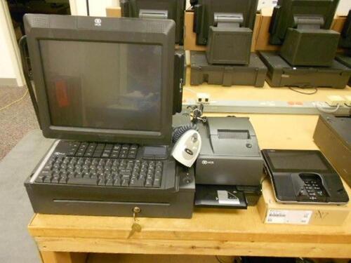 LOT OF 10 NCR 7616 POS SYSTEM ( NO HARD DRIVE )