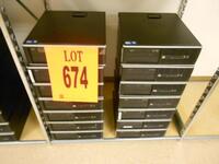 LOT OF 14 COMPAQ 8200 ELITE CORE i5 VPRO PC ( NO HARD DRIVE)