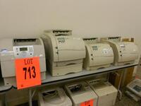 LOT OF 4 ASST'D LEXMARK LASER PRINTERS