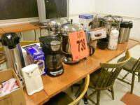 ASST'D COFFEE POTS AND DISPENSERS