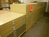 LOT OF 13 FLAT FILE CABINETS