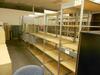 10 ROWS OF STORAGE SHELVING - 2