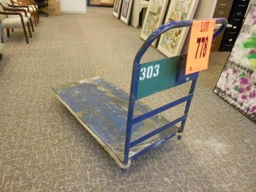 LOT OF 2 FLAT CARTS