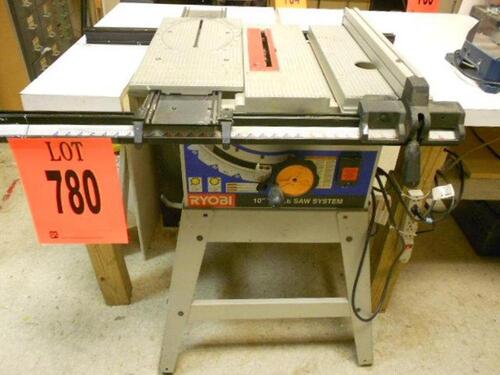 RYOBI 10'' TABLE SAW