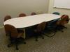 10FT CONFERECE TABLE WITH 13 CHAIRS