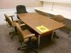 6FT CONFERENCE TABLE WITH 5 CHAIRS